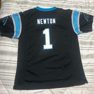 Nike On Field NFL Carolina Panthers Cam Newton Youth Jersey!!